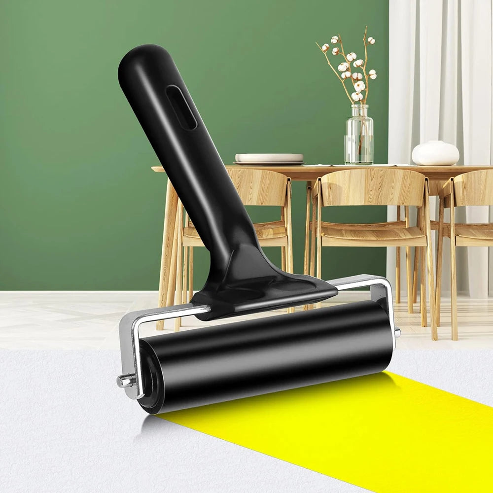 Soft Rubber Brayer Rollers for Printmaking & Crafting (6cm & 10cm)