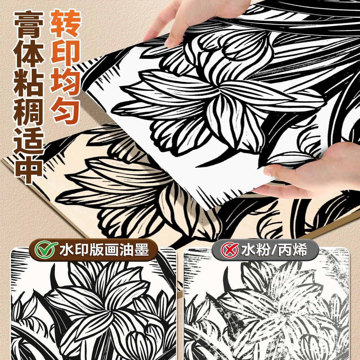 Water-Based Printmaking Ink for Paper & Cardboard – 75ml